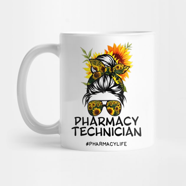 Cute Pharmacy Life Girl Sunflower Medical Student pharmacist by Jas-Kei Designs